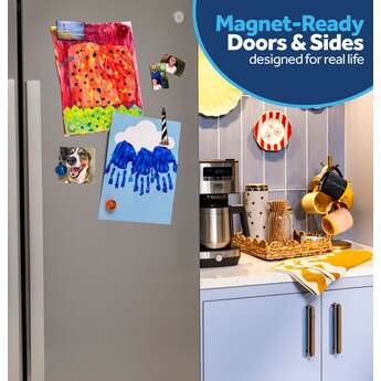 GE 36 Inch 24 Cu. Ft. Counter Depth Refrigerator: Slate — thumbnail 14