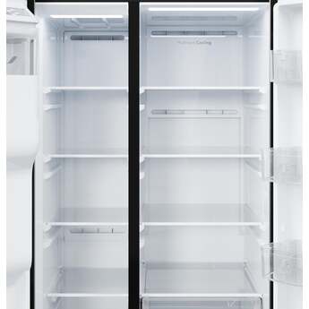 GE 36 Inch 24 Cu. Ft. Counter Depth Refrigerator: Fingerprint Resistant Stainless Steel — thumbnail 36