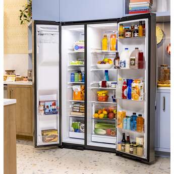 GE 36 Inch 24 Cu. Ft. Counter Depth Refrigerator: Fingerprint Resistant Stainless Steel — thumbnail 46