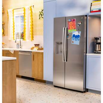 GE 36 Inch 24 Cu. Ft. Counter-Depth Refrigerator With Hidden Hinge, External Dispenser And Wifi: Fingerprint Resistant Stainless Steel — thumbnail 28