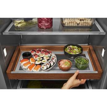 KitchenAid KBSD702MSS 25.1 Cu. Ft. 42" Built-In Side-by-Side Refrigerator Stainless Steel — thumbnail 19