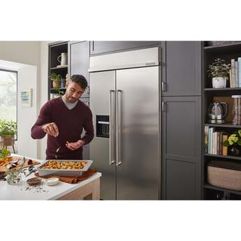 KitchenAid KBSD702MSS 25.1 Cu. Ft. 42" Built-In Side-by-Side Refrigerator Stainless Steel — thumbnail 23