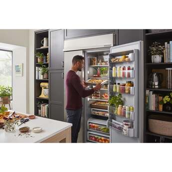 KitchenAid KBSD702MSS 25.1 Cu. Ft. 42" Built-In Side-by-Side Refrigerator Stainless Steel — thumbnail 46
