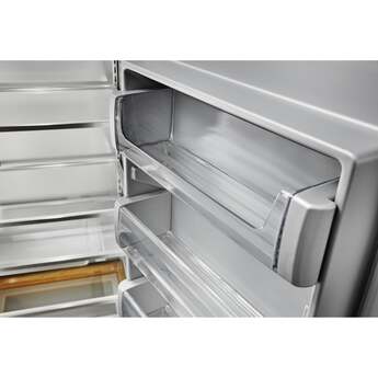 KitchenAid KBSN702MBS 42 Inch Built-In Side by Side Refrigerator Black Stainless Steel with PrintShield Finish — thumbnail 2
