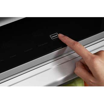 KitchenAid KBSN702MBS 42 Inch Built-In Side by Side Refrigerator Black Stainless Steel with PrintShield Finish — thumbnail 5