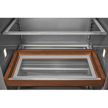 KitchenAid42 Inch Built-In Side by Side Refrigerator with 25.5 cu. ft. Total Capacity, Automatic Icemaker FreshFlow™ Air Filter, Sabbath Mode and Star-K Certified: Stainless Steel with PrintShield Finish — thumbnail 46
