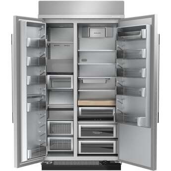 KitchenAid KBSN742SPS 25.5 Cu. Ft. 42" Built-In Side-by-Side Refrigerator Stainless Steel with PrintShield Finish — thumbnail 5