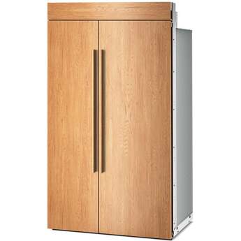 KitchenAid 30 Cu. Ft. 48" Built-In Panel-Ready Side-by-Side Refrigerator with Platinum Interior: Panel Ready — thumbnail 2
