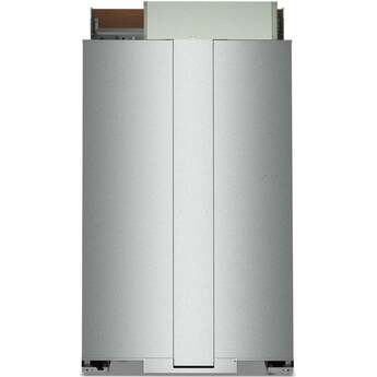 KitchenAid 30 Cu. Ft. 48" Built-In Panel-Ready Side-by-Side Refrigerator with Platinum Interior: Panel Ready — thumbnail 6
