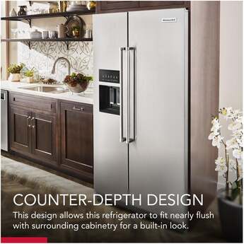 Kitchen Aid KitchenAid 36" 19.8 cu.ft. Fingerprint Resistant Stainless Steel Counter Depth S — thumbnail 12