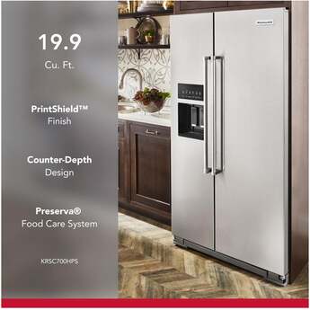 Kitchen Aid KitchenAid 36" 19.8 cu.ft. Fingerprint Resistant Stainless Steel Counter Depth S — thumbnail 39
