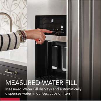 Kitchen Aid KitchenAid 36" 19.8 cu.ft. Fingerprint Resistant Stainless Steel Counter Depth S — thumbnail 8