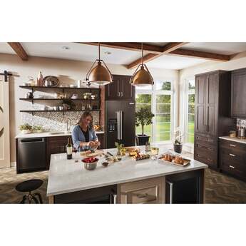 Kitchen Aid KitchenAid 36" 22.6 cu.ft. Fingerprint Resistant Black Stainless Steel Counter D — thumbnail 12