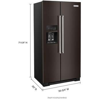 Kitchen Aid KitchenAid 36" 22.6 cu.ft. Fingerprint Resistant Black Stainless Steel Counter D — thumbnail 14