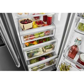 Kitchen Aid KitchenAid 36" 24.8 cu ft.Fingerprint Resistant Black Stainless Steel Side-by-Si — thumbnail 20