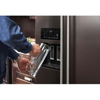 Kitchen Aid KitchenAid 36" 24.8 cu ft.Fingerprint Resistant Black Stainless Steel Side-by-Si — thumbnail 22