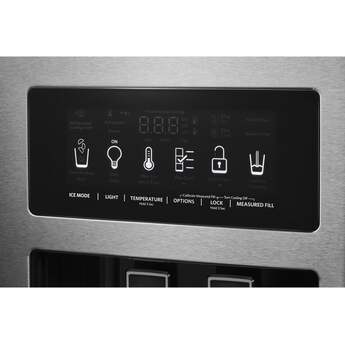 Kitchen Aid KitchenAid 36" 24.8 cu ft.Fingerprint Resistant Black Stainless Steel Side-by-Si — thumbnail 32