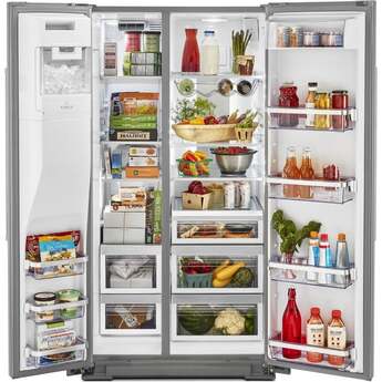 Kitchen Aid KitchenAid 36" 24.8 cu ft. Fingerprint Resistant Stainless Steel Side-by-Side Re — thumbnail 18