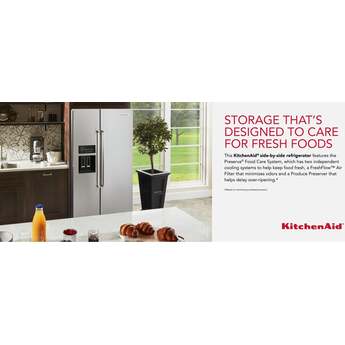 Kitchen Aid KitchenAid 36" 24.8 cu ft. Fingerprint Resistant Stainless Steel Side-by-Side Re — thumbnail 27