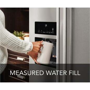 Kitchen Aid KitchenAid 36" 24.8 cu ft. Fingerprint Resistant Stainless Steel Side-by-Side Re — thumbnail 48