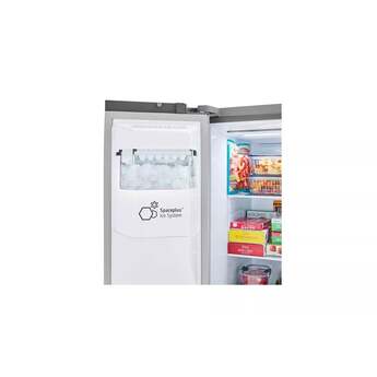 LG LRSXS2706V Side by Side Refrigerator, in Stainless Look — thumbnail 10