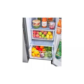 LG LRSXS2706V Side by Side Refrigerator, in Stainless Look — thumbnail 14