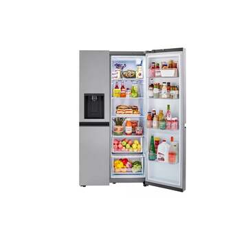 LG LRSXS2706V Side by Side Refrigerator, in Stainless Look — thumbnail 4