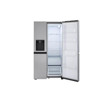 LG LRSXS2706V Side by Side Refrigerator, in Stainless Look — thumbnail 6