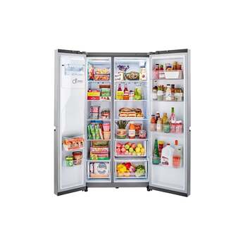 LG LRSXS2706V Side by Side Refrigerator, in Stainless Look — thumbnail 8
