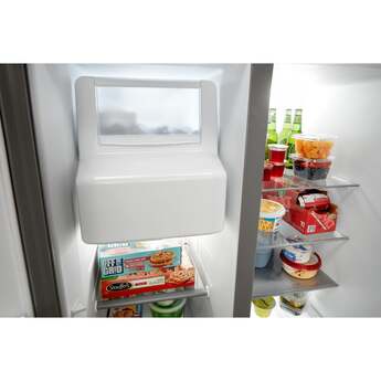 Maytag MRSF4036PB 36 Inch Black Freestanding Side by Side Refrigerator — thumbnail 9