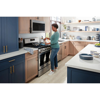 Maytag MRSF4036PZ 36 Inch Stainless Steel Freestanding Side by Side Refrigerator — thumbnail 17
