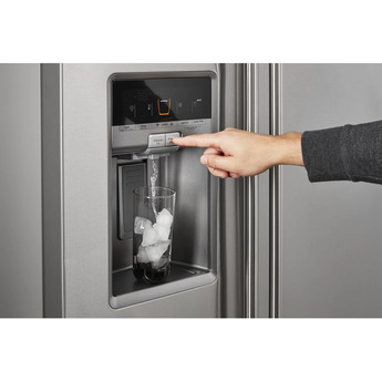 Maytag 36" 20.6 cu. ft. Fingerprint Resistant Stainless Steel Counter Depth Side-By-Side Refrigerator - ADA Compliant — thumbnail 2