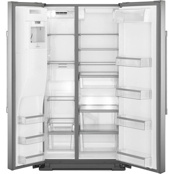 Maytag 36" 20.6 cu. ft. Fingerprint Resistant Stainless Steel Counter Depth Side-By-Side Refrigerator - ADA Compliant — thumbnail 6