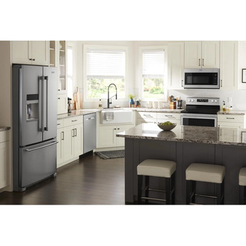 Maytag 36" 25 cu. ft. Fingerprint Resistant Stainless Side-By-Side Refrigerator - ADA Compliant — thumbnail 3