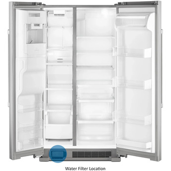 Maytag 36" 25 cu. ft. Fingerprint Resistant Stainless Side-By-Side Refrigerator - ADA Compliant — thumbnail 9