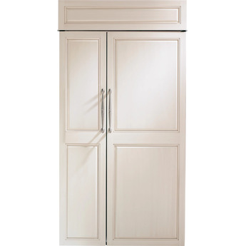 Monogram 42" Custom Panel Built-In Side-by-Side Refrigerator