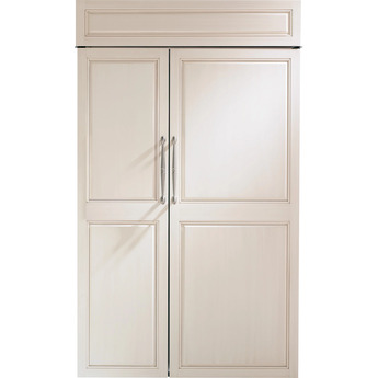 Monogram 48" Custom Panel Built-In Side-by-Side Refrigerator