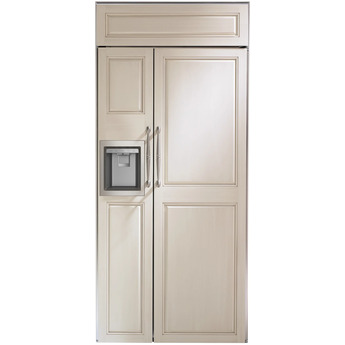Monogram 36" Custom Panel Built-In Side-by-Side Refrigerator