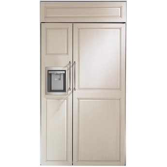 Monogram 42" Custom Panel Built-In Side-by-Side Refrigerator