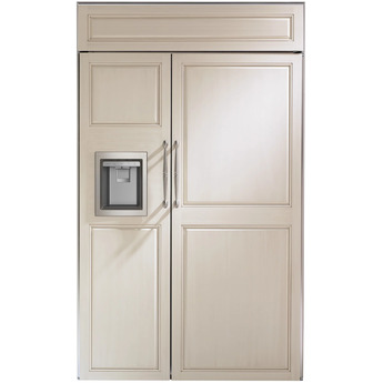 Monogram 48" Custom Panel Built-In Side-by-Side Refrigerator