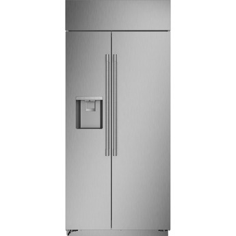 Monogram 36" 20.4 cu.ft. Stainleses Steel Bult-In Side-by-Side Refrgerator