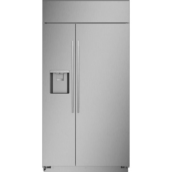 Monogram 42" 24.6 cu.ft. Stainleses Steel Bult-In Side-by-Side Refrgerator