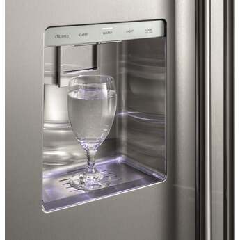 Monogram 42" 24.6 cu.ft. Stainleses Steel Bult-In Side-by-Side Refrgerator — thumbnail 11