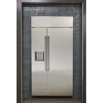 Monogram 42" 24.6 cu.ft. Stainleses Steel Bult-In Side-by-Side Refrgerator — thumbnail 9