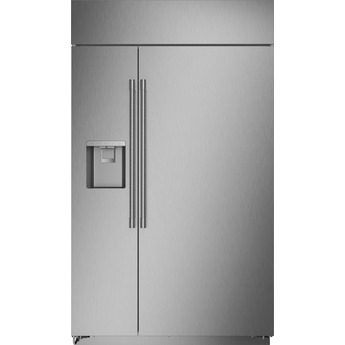 Monogram 48" 28.8 cu.ft. Stainless Steel Built-In Side-by-Side Refrigerator