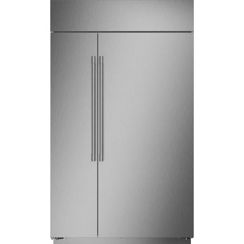 Monogram 48" 29.6 cu.ft. Stainless Steel Built-In Side-by-Side Refrigerator