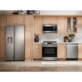 Samsung 36" 22 cu.ft. Fingerprint Resistant Stainless Steel Counter Depth Side-by-Side Refrigerator - Energy Star — thumbnail 3