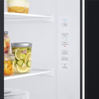 Samsung RS23A500ASG Counter Depth Side by Side Refrigerator, in Black Stainless Steel — thumbnail 12