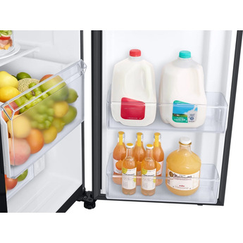 Samsung RS28A500ASG Side by Side Refrigerator, in Black Stainless Steel — thumbnail 10