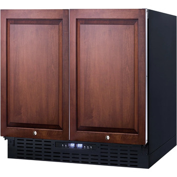 Summit 36" 5.8 cu.ft. Custom Panel Built-In Side-by-Side Refrigerator-Freezer — thumbnail 2
